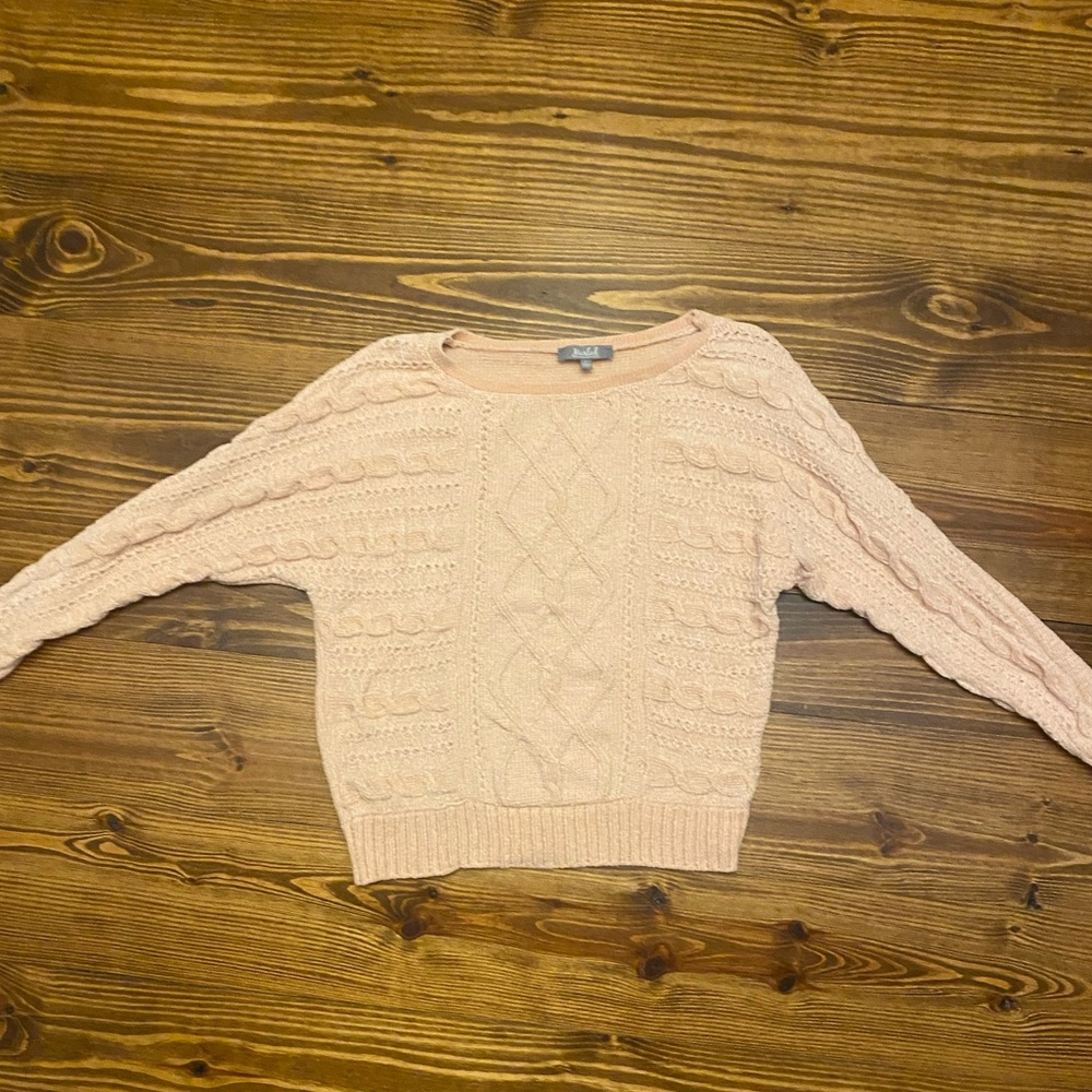 MARLED Reunited Clothing Pink Sweater, Size Large - Picture 2 of 9